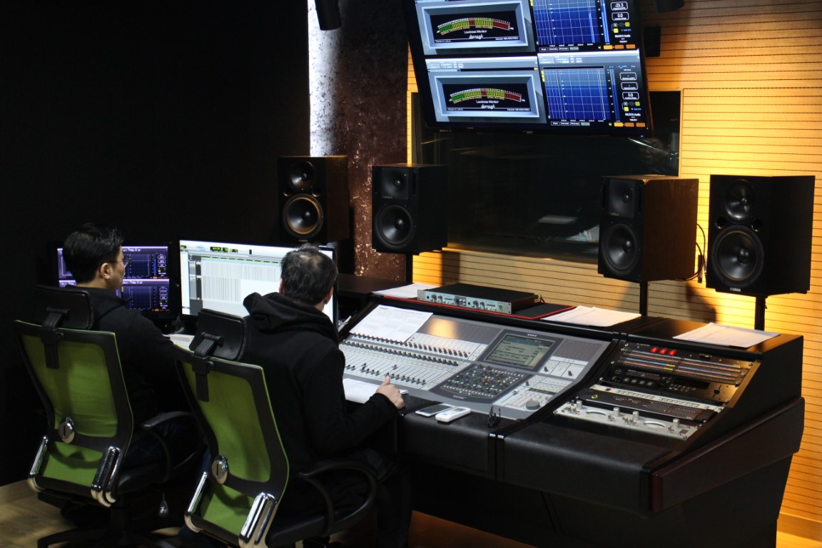 Studio A control room